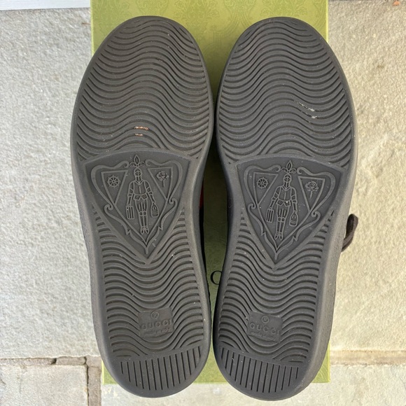 Gucci Ace Black Stripe Sneakers - Picture 8 of 9